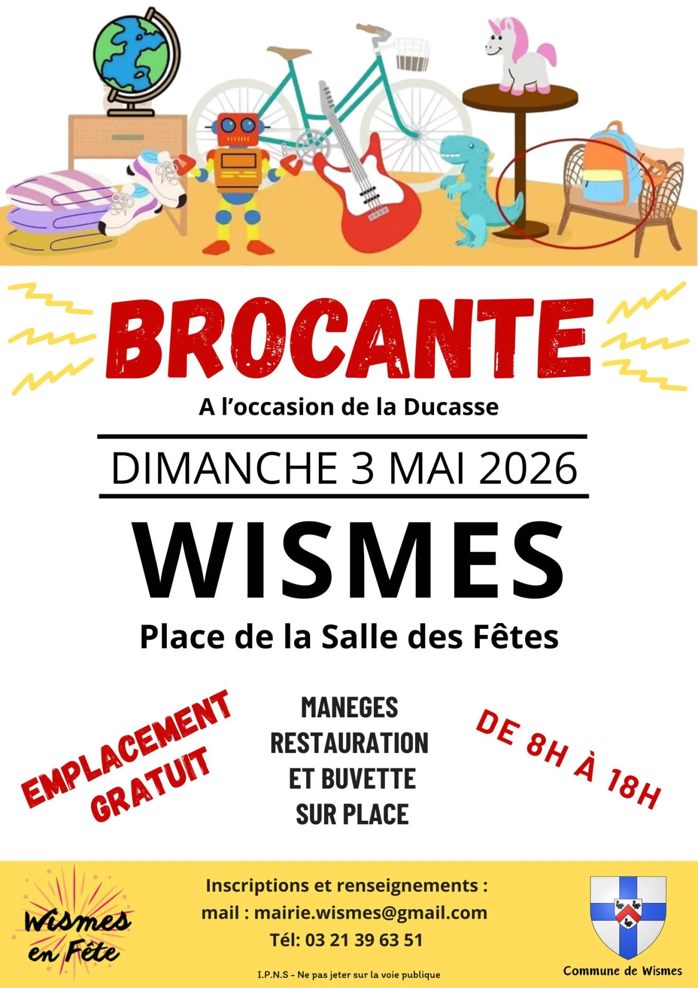 Affiche brocante