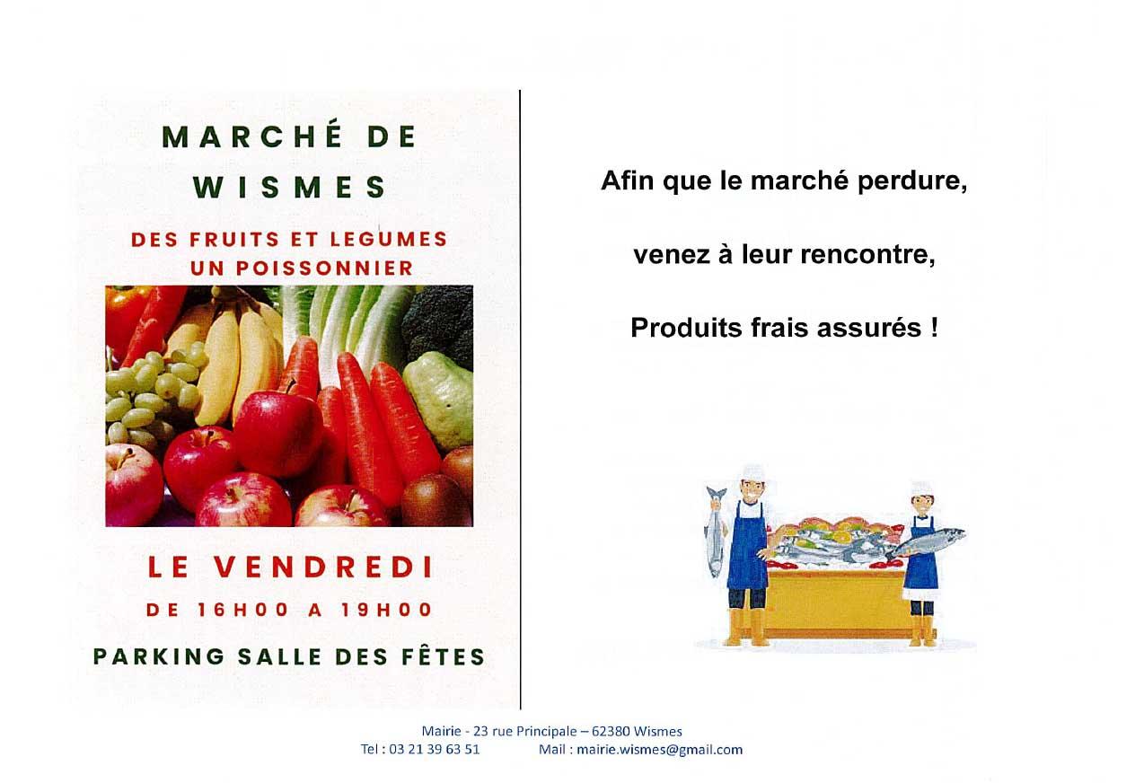 Marche de wismes le vendredi